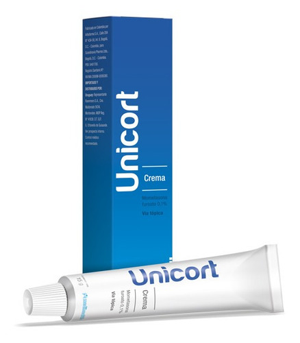 Unicort® Crema 15g | Tratamiento Dermatosis Inflamatoria