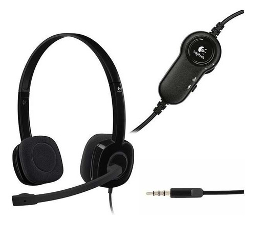 Headset Logitech H151 Stereo 3.5mm