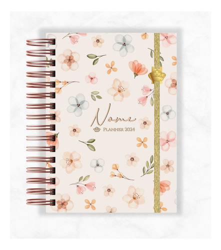 Planner Slim 2024 Florescer  - Mandaluhz