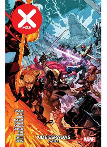 X-men 25 X De Espada Parte 4 - Marvel - Panini - Viducomics