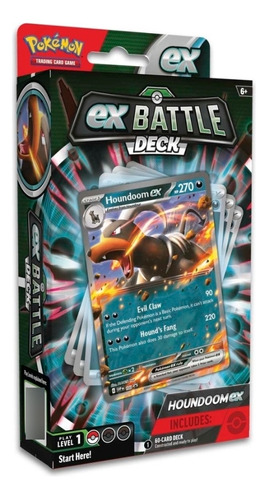 Pokemon Tcg Ex Battle Deck Houndoom Ex Inglés