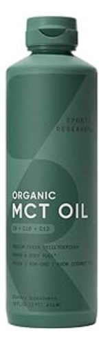 Aceite Mct Prémium Derivado De Cocoorgánico C8 C10 C12 473ml