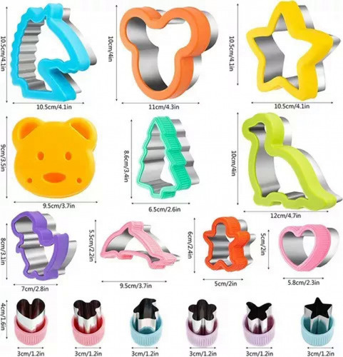 Molde Para Cortar Comida Infantil, Con Forma De Lazo Para Fr