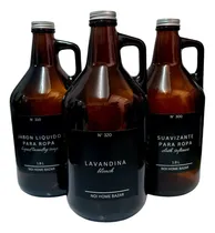 Comprar Set X 3 Botellon Growler 1.9 Lavadero Laundry Limpieza Lavan