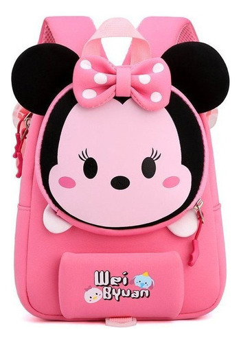 Fg Caricatura Mickey Mouse Mochila Infantil Preescolar