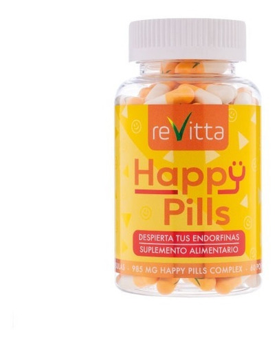 Imagen 1 de 2 de Happy Pils Energía/vitalidad/endorfinas/bienestar 180 Cáps.