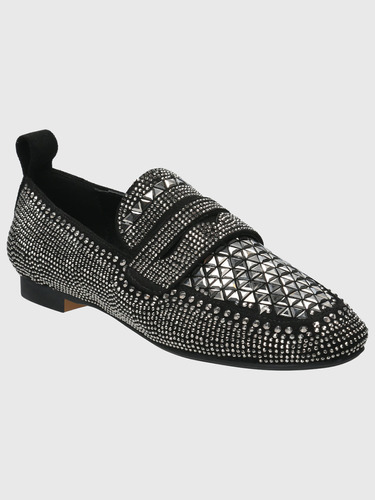 Mocasín Poliester Mujer Cristel Negro Hush Puppies