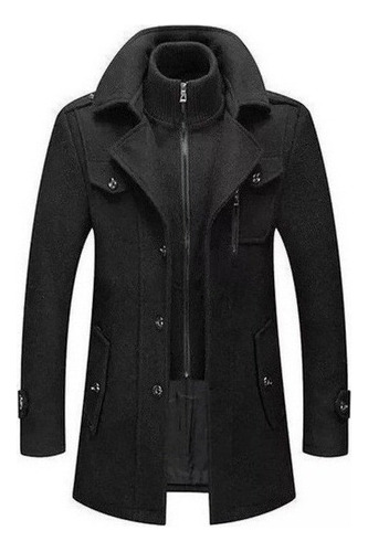 Chaquetas De Lana Para Hombre, Gabardina Moderna [u]