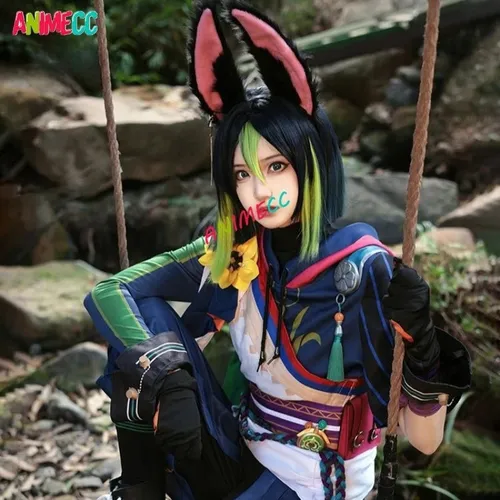 Traje De Cosplay De Tighnari Disfraz De Genshin Impact Uniforme De Fiesta