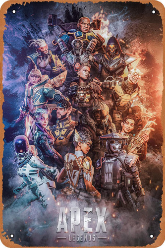 Lujiralun Apex Legends - Poster De Videojuegos Vintage De Me