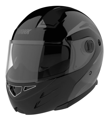 Casco Para Moto Rebatible Hawk Rs5 Vector