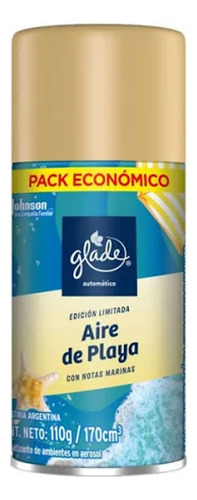 Glade Automatico Aire De Playa 110 G