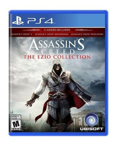 Jogo Assassins Creed The Ezio Collection Ps4 Midia Fisica