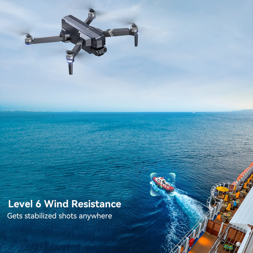 Dron F11gim2 Con Cámara 4k Y Retorno Automático Gps Negro