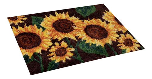 Girasol Latch Hook Rug Kits Diy Rug Making Kits Mat Para