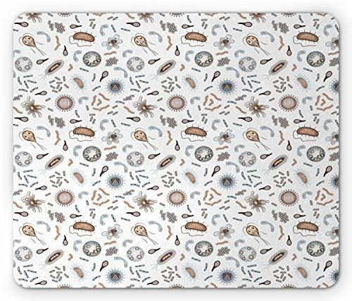 Pad Mouse - Ambesonne Biology Mouse Pad, Microorganism Cells