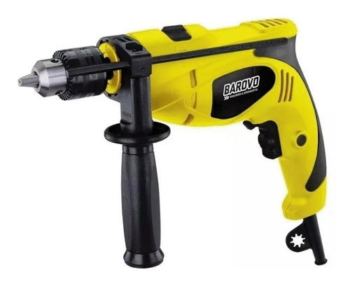 Imagen 2 de 5 de Taladro percutor atornillador eléctrico de 13mm Barovo TE75B 750W + accesorio con maletín de transporte 220V 50Hz