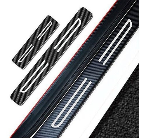 Estribos De Puerta Para A Muchkey 4pcs Vinyl Car Door Sill G