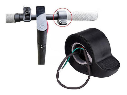 Acelerador Completo - Patinete Xiaomi E Foston