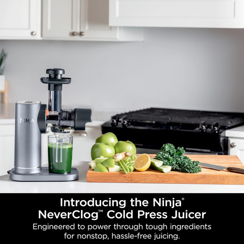 Ninja Jc150 Neverclog Exprimidor De Prensa En Fro, Potente E