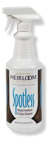 Heirloom Essentials Limpiador De Vidrio Impecable Y Limpiado