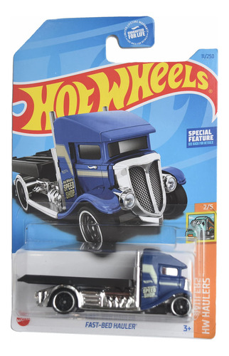 Hot Wheels Transportador De Cama Rápido, Hw Haulers 2/5