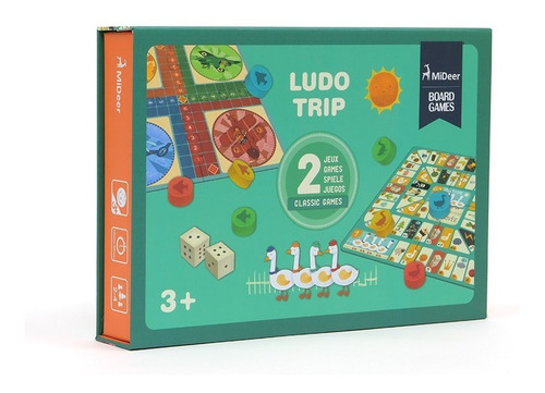 Juego De Mesa Viaje Mideer Juguete Niños Ludico Educativo