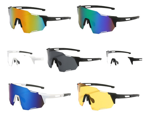 7* Gafas De Ciclismo Gafas Deportivas Protección Motocicleta