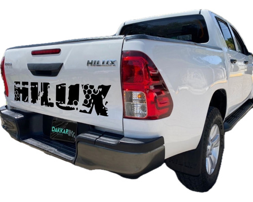 Calcomania Sticker Calca Toyota Hilux Batea