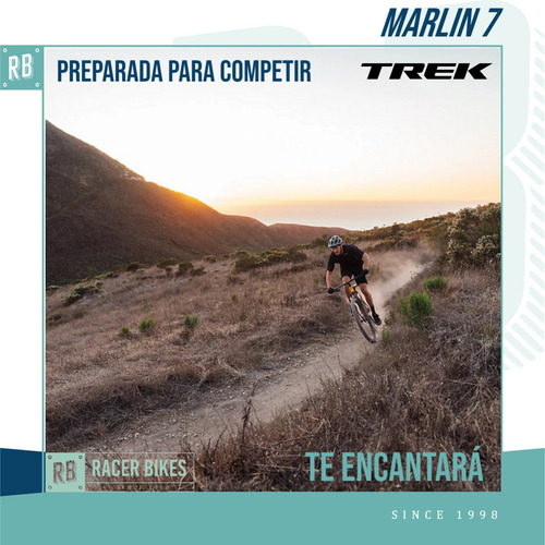Imagen 4 de 10 de Bicicleta Trek Marlin 7 R29 Rock Shox - Racer Bikes