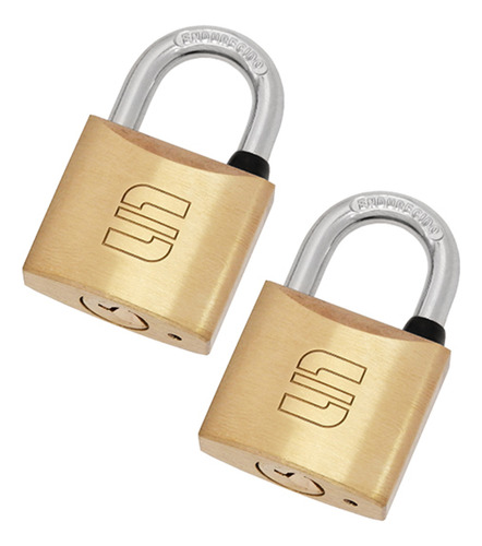 Set De 2 Candados Igualados 30 Mm - Modelo Classic Sc.130