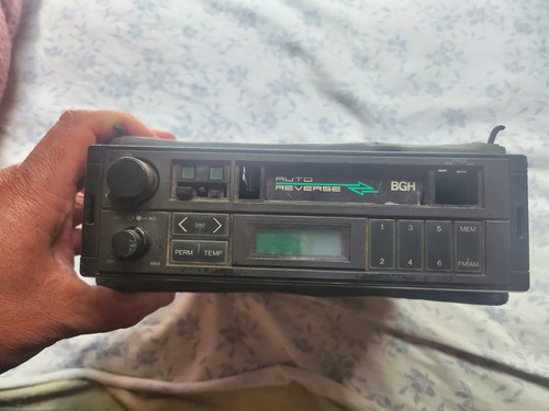 Radio Antigua Pasacasette Bgh/fiat Década 90 A Reparar 