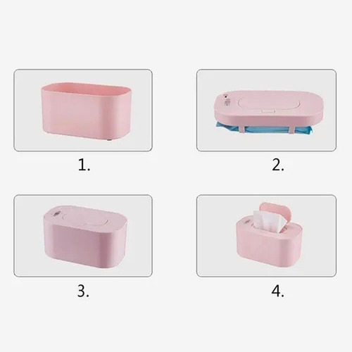 Imagen 4 de 7 de Calentador Toallitas Húmedas Para Bebes Niños
