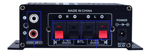 Amplificador De Potencia De Audio Portátil Amplificador
