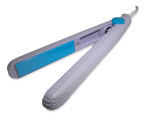Mini Plancha Eléctrica Viajera Para Cabello Diseño Portátil