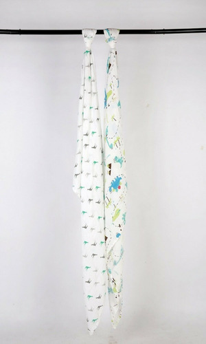 Imagen 2 de 10 de 2 Pack Muselina 70% Bamboo / 30% Algodon Bebe