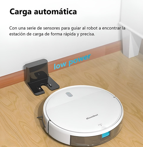 Mamibot Robot Aspiradora 2 En 1 Para Barrer Y Trapear