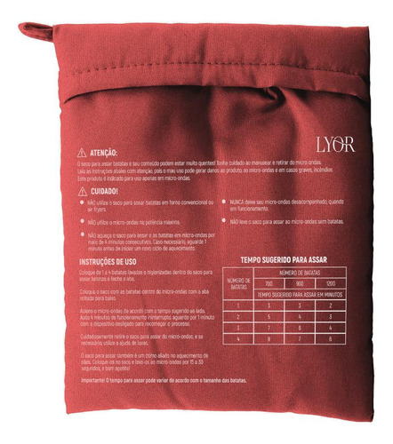 Sacos de forno Lyor 2-5649-U