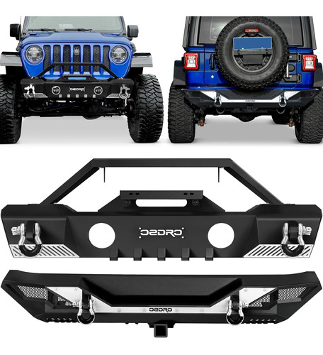 Stubby Front And Rear Bumper Fit Jeep Wrangler Jl Jlu