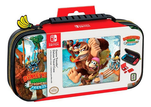 Estuche Nintendo Switch - Donkey Kong Estuche Dlx  