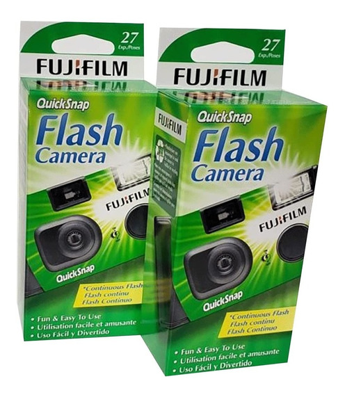 Cámara Desechable Fujifilm Flash 27 - 2 Piezas | Envío gratis