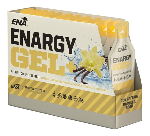 Enargy Gel+ Con Cafeína - Energia Y Recupacion Ena Caja X12 