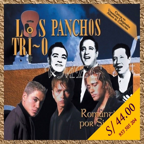 Vmeg Cd Los Tri-o & Los Panchos 2000 Románticos Por Siempre (Usado)