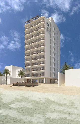 Departamentoen La Playa En Venta En Primera Fila En Chixchulub