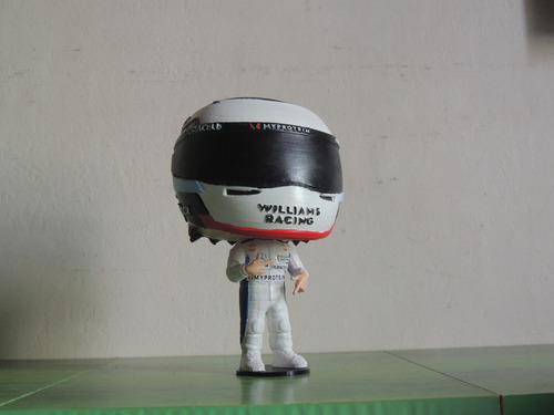 Muñeco F1 Franco Colapinto Pop3d Williams Racing 12cm