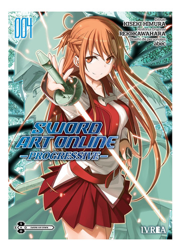 Manga Sword Art Online Progressive Sao Tomo 4 Ivrea Dgl