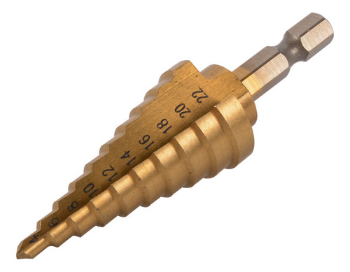 Broca Cónica Escalonada De Acero De 4 A 22 Mm For Taladrar