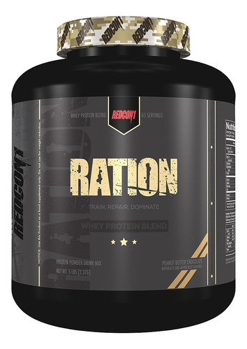 Proteina Ration - Redcon1 - 65 Serv - Peanut Butter Choco Sabor Peanut butter chocolate