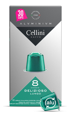 Cápsulas De Café Lungo 30 Unidades Compatibles Nespresso