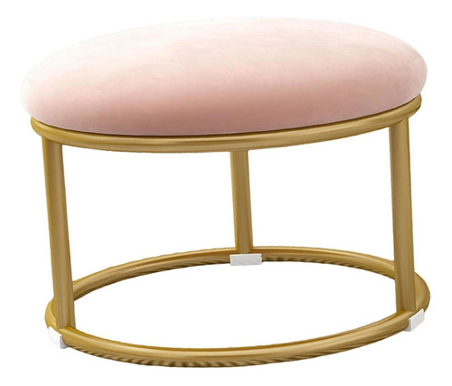 Reposapiés Pequeño Taburete Otomano Sofá Taburete De Rosa